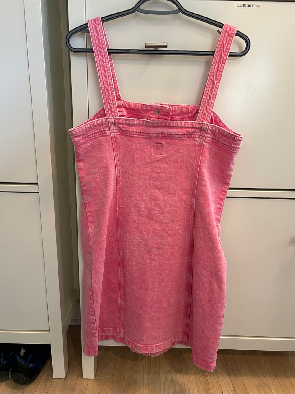 GAP Pink Denim Dress - NWOT - Picture 4 of 7